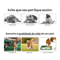 Tapete Alimentador Lento para Cães e Gatos | Silicone