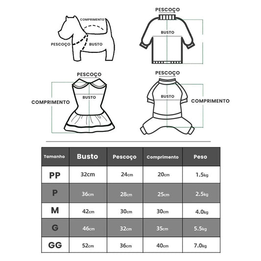 Roupinha de Dinossauro para Pets de Porte Pequeno